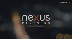 Desktop Screenshot of nexuspartners.com